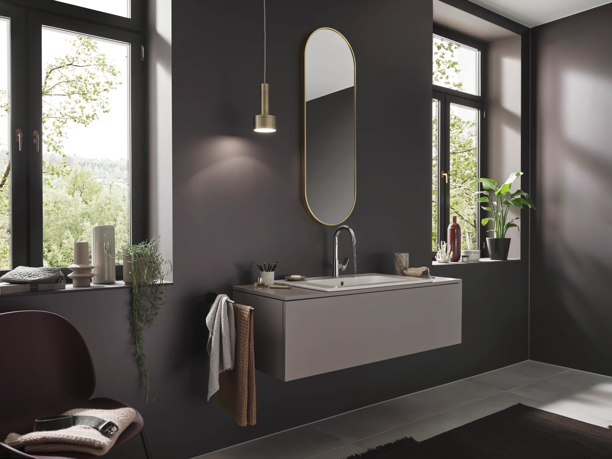 Hansgrohe Vernis Blend Einhebel-Waschtischmischer Chrom