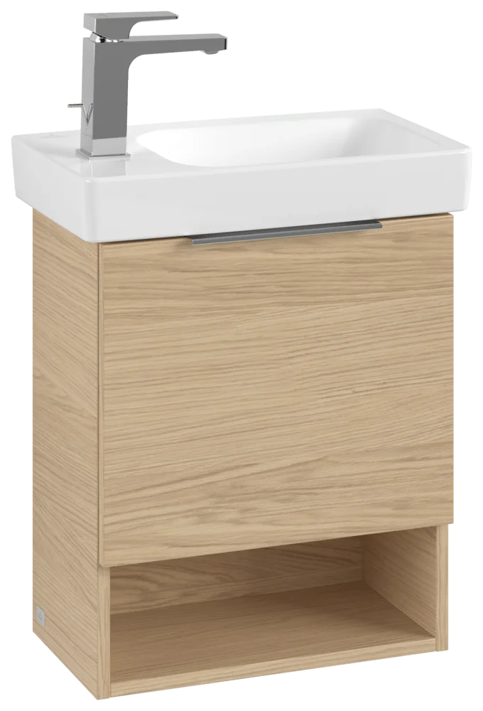 Villeroy & Boch Waschbeckenunterschrank Architectura Nordic Oak, 430x520x255 mm, 1 Tür, SoftClosing, Wandmontage Villeroy & Boch Waschbeckenunterschrank Architectura Nordic Oak, 430x520x255 mm, 1 Tür, SoftClosing, Wandmontage