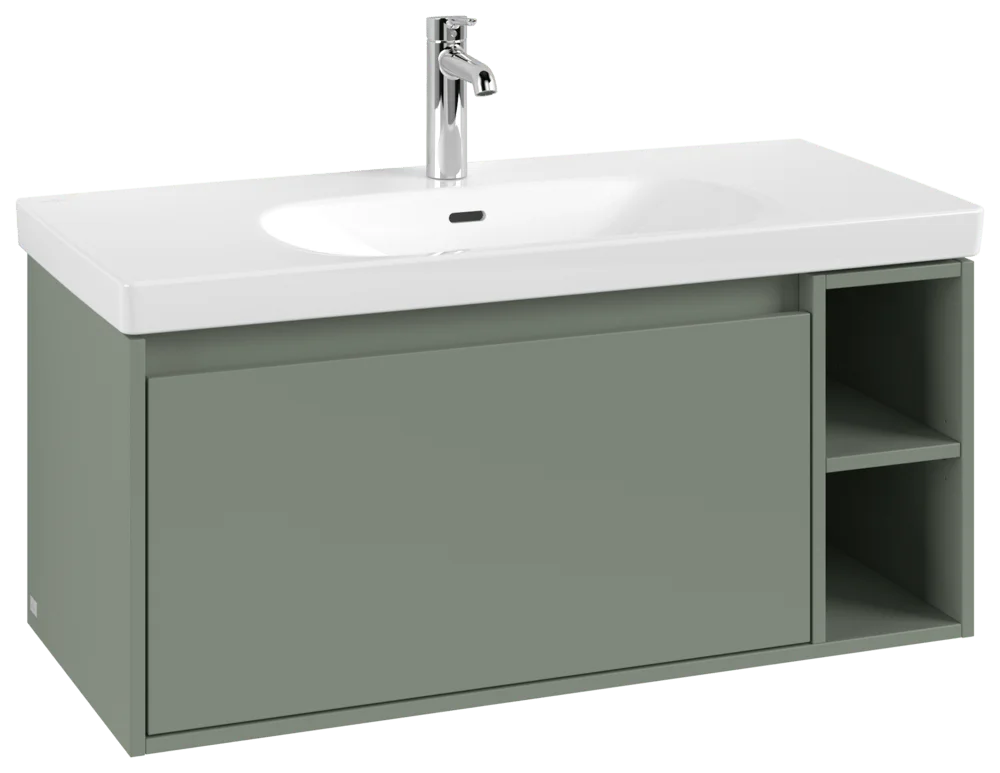 Villeroy & Boch Skyla Waschbeckenunterschrank C79100, 972x436x439 mm, Soft Green Villeroy & Boch Skyla Waschbeckenunterschrank C79100, 972x436x439 mm, Soft Green