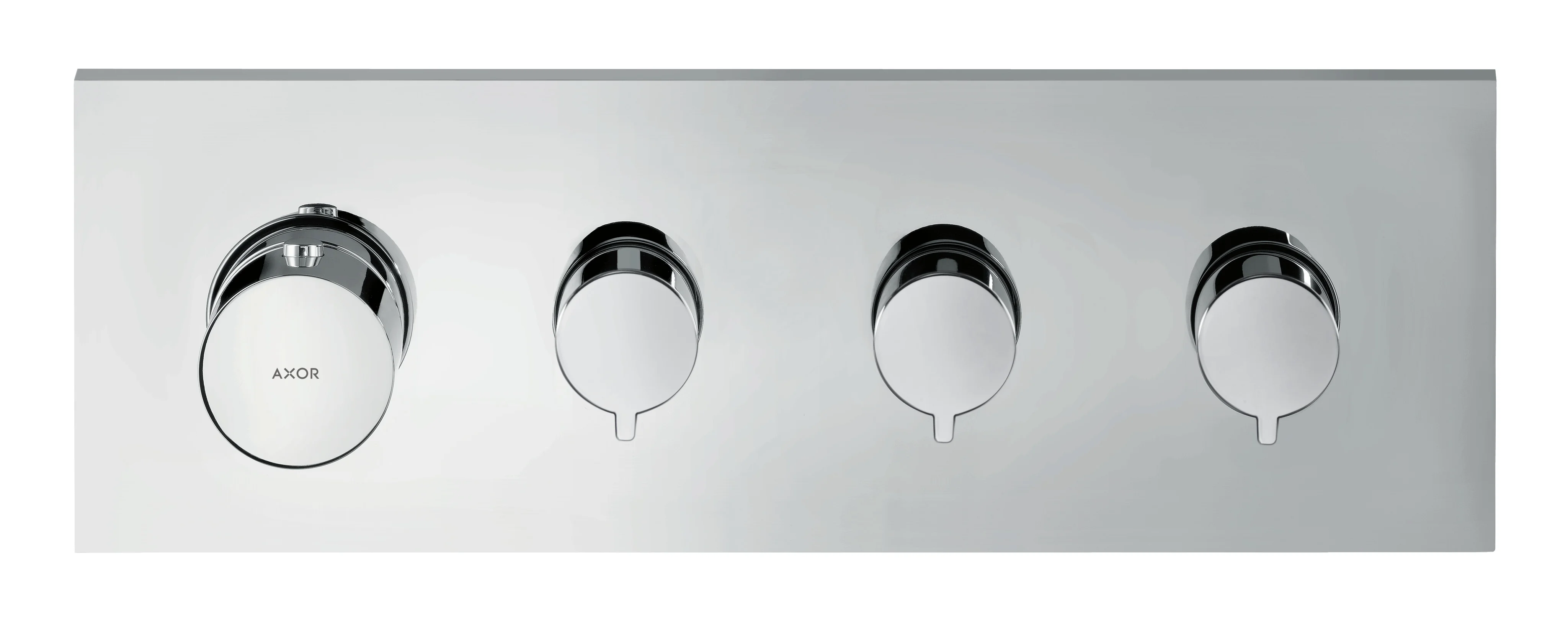 Hansgrohe AXOR ShowerSolutions Thermostatmodul 360/120 Unterputz eckig Chrom, 3 Verbraucher, max. Durchfluss 59 l/min bei 3 bar, Anschluss DN20 Grundkörper Hansgrohe AXOR ShowerSolutions Thermostatmodul 360/120 Unterputz eckig Chrom, 3 Verbraucher, max. Durchfluss 59 l/min bei 3 bar, Anschluss DN20 Grundkörper