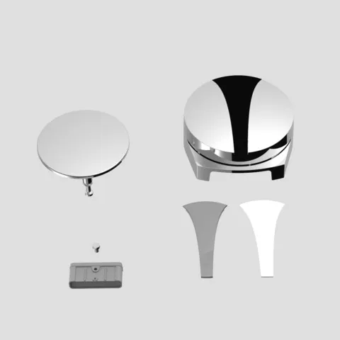 Bedieneinheit SWING PLUS chrom Bedieneinheit SWING PLUS chrom