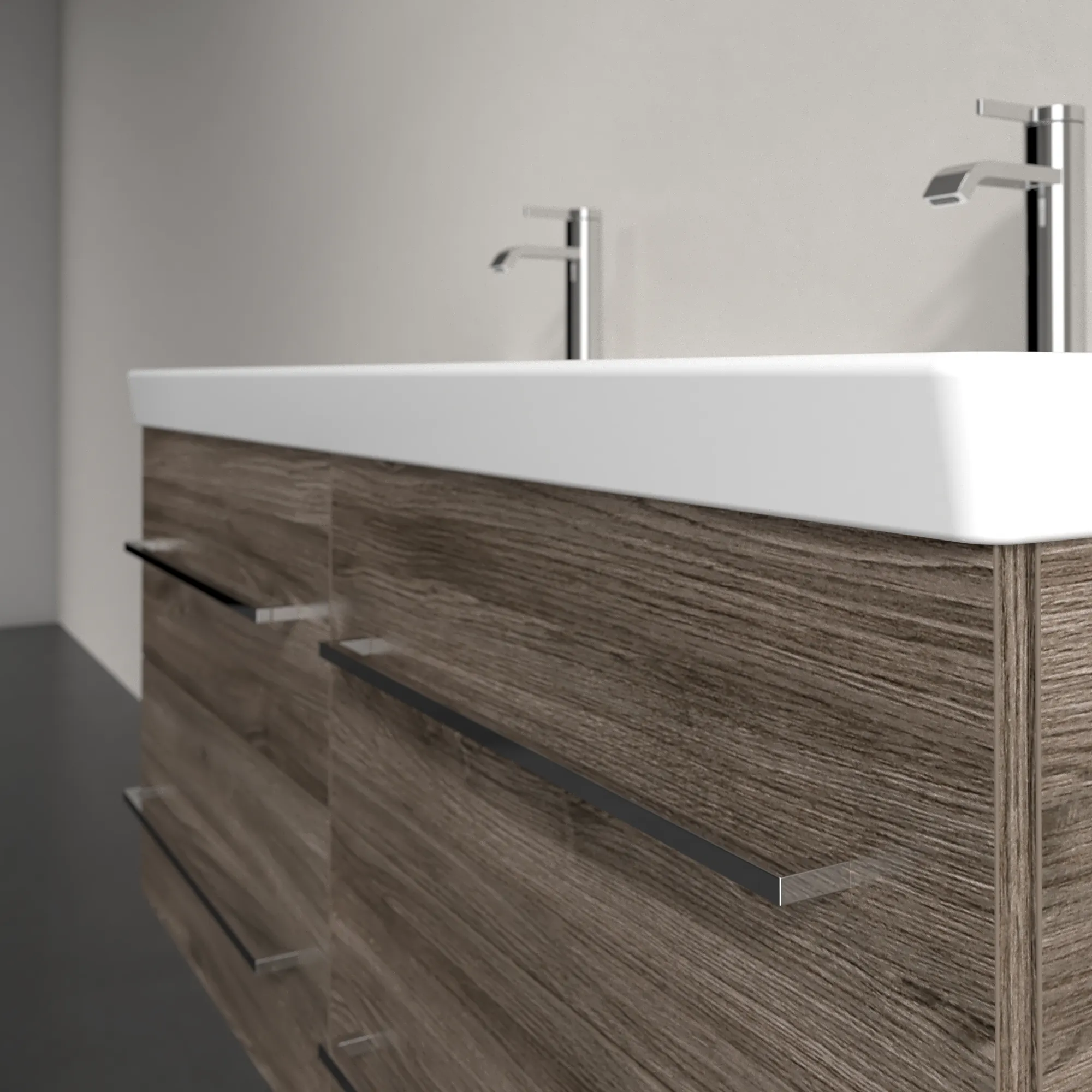 Villeroy & Boch Avento Unterschrank für Unterbauwaschbecken 1180x514x484mm Stone Oak