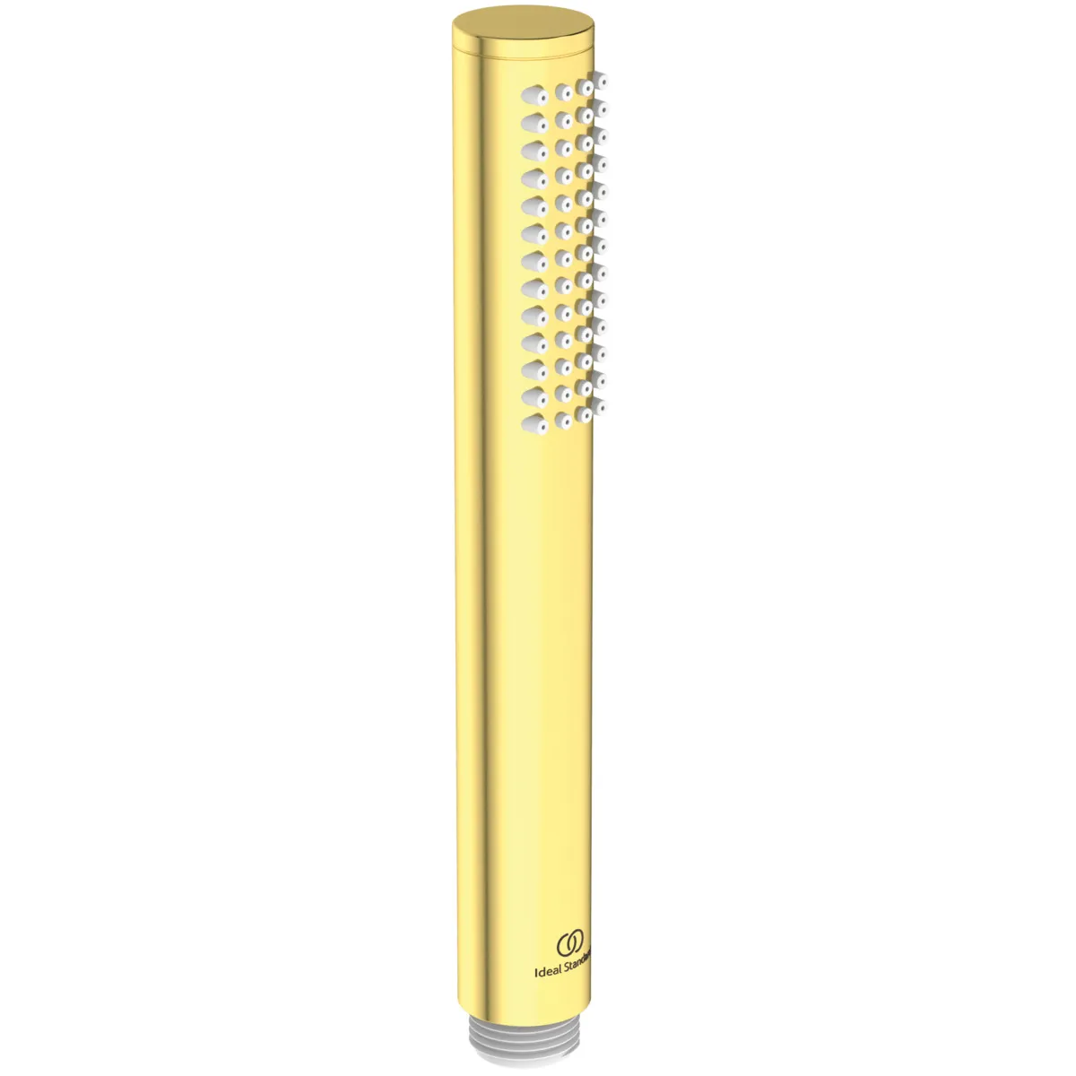 3-Loch Wannenrandarmatur Joy, ohne Auslauf, mit Stab-Handbrause und Umsteller, Brushed Gold
