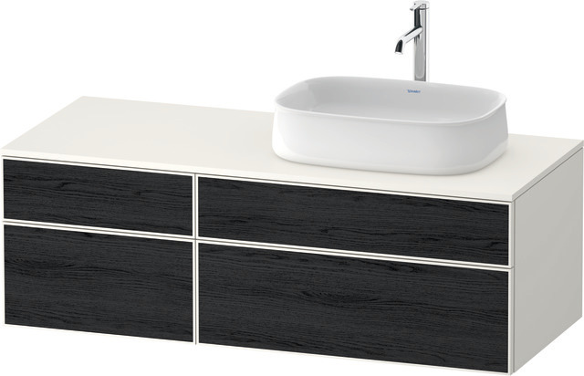 Duravit Waschtischunterschrank wandhängend „Zencha“ 130 × 44,2 × 55 cm