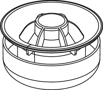 TECEdrainpoint S 2-stufiger Membran GV für Ablauf DN 50 superflach