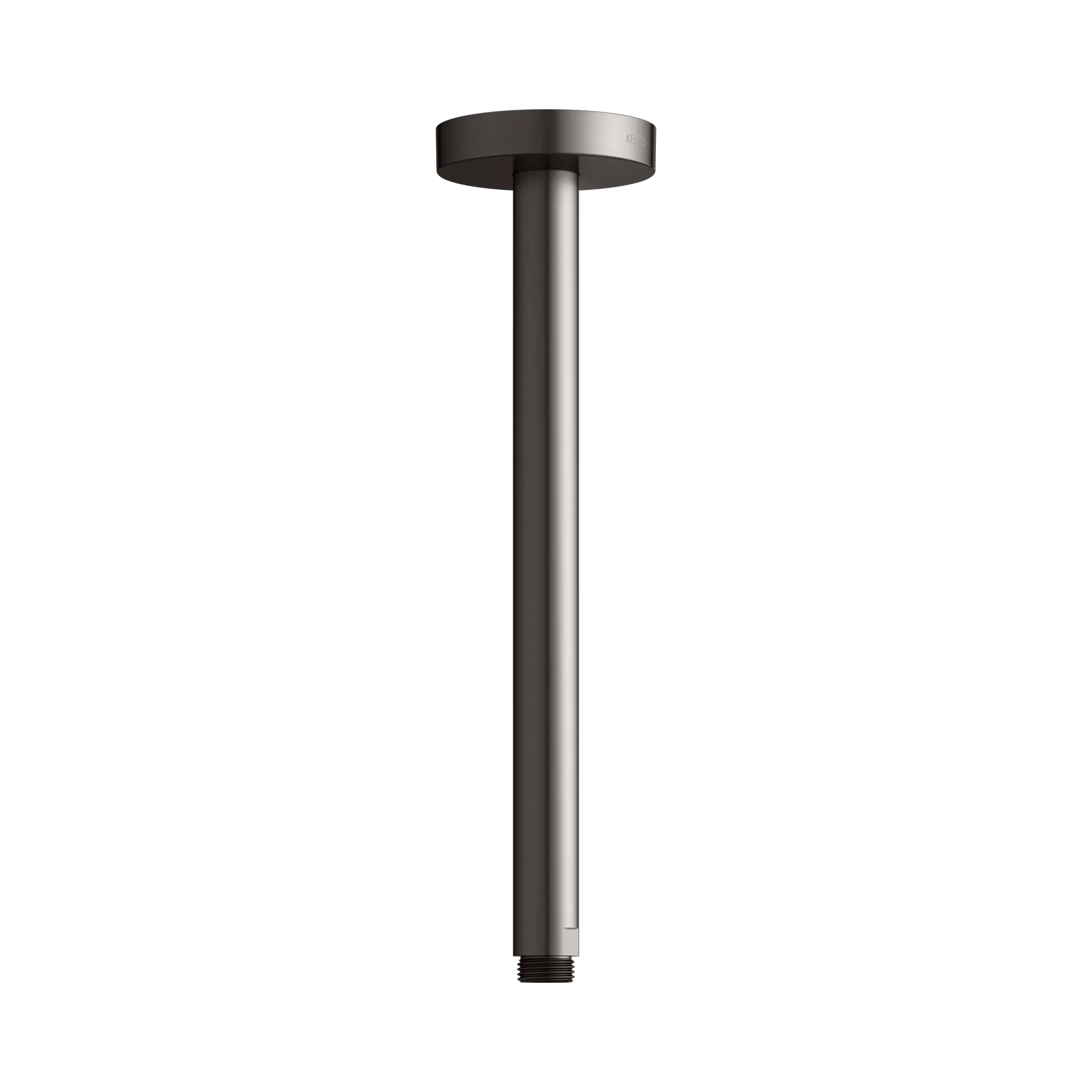 Brausen und Brausezubehör Brausearm Deckenanschluss 300 mm Titanschwarz gebürstet Brausen und Brausezubehör Brausearm Deckenanschluss 300 mm Titanschwarz gebürstet