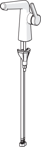 HansaDESIGNO Style Waschtischarmatur 5192, Chrom, DN15 HansaDESIGNO Style Waschtischarmatur 5192, Chrom, DN15