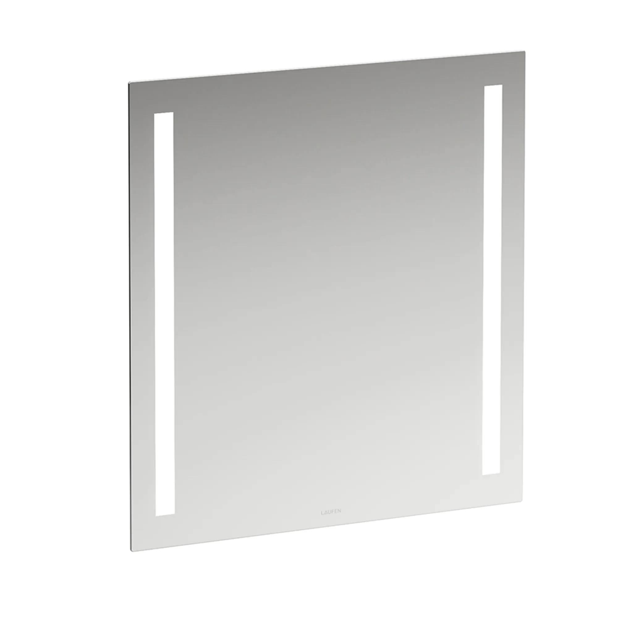 Laufen Spiegel LANI 650x28x700 mit 2 vertikal integrierten LED-Lichtelementen Laufen Spiegel LANI 650x28x700 mit 2 vertikal integrierten LED-Lichtelementen