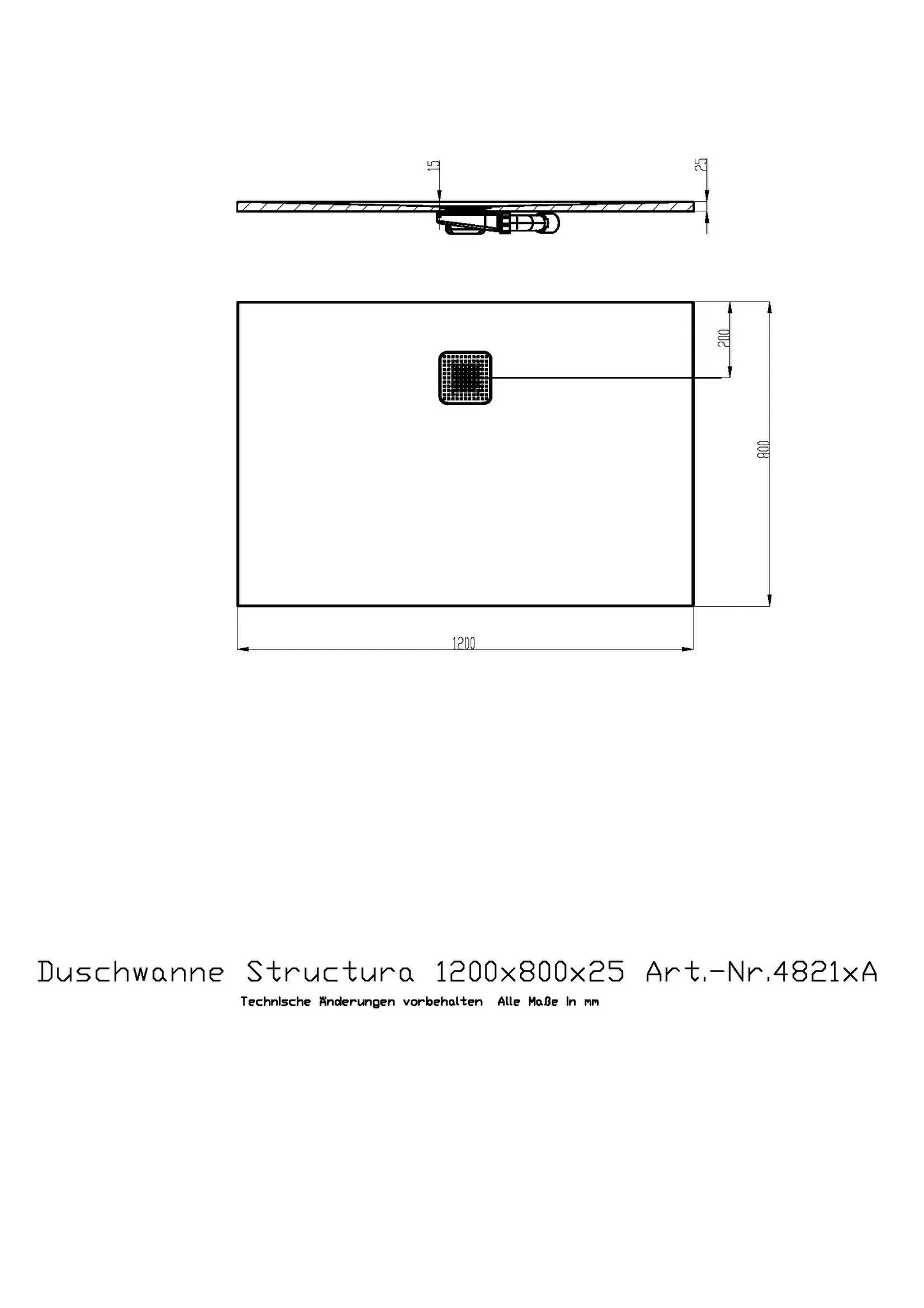 Duschwanne Structura 1200x800x25 in gesoftete Schieferoptik, mit Antirutsch B, Material Solique, Weiß Duschwanne Structura 1200x800x25 in gesoftete Schieferoptik, mit Antirutsch B, Material Solique, Weiß