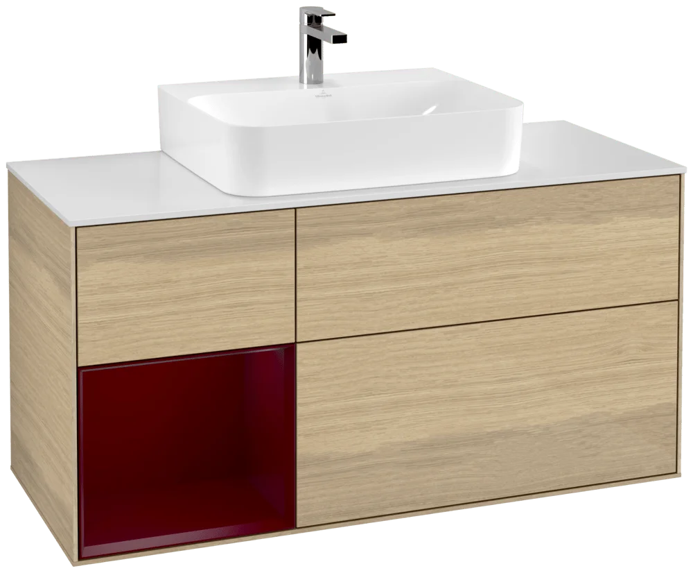 Villeroy & Boch Waschbeckenunterschrank Finion G16, 1200x603x501mm, mit Beleuchtung Villeroy & Boch Waschbeckenunterschrank Finion G16, 1200x603x501mm, mit Beleuchtung