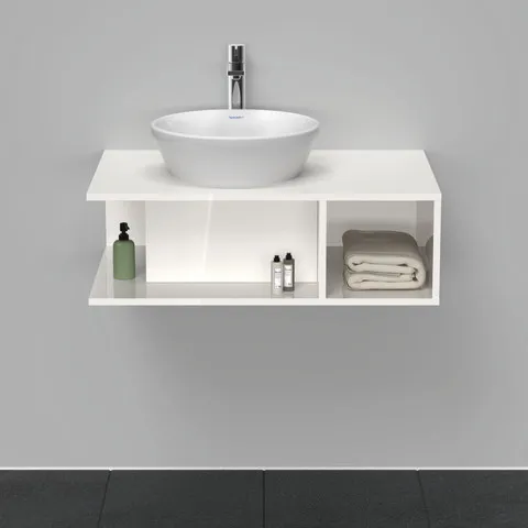Duravit Waschtischunterschrank wandhängend „D-Neo“ 80 × 26 × 55 cm Weiß Hochglanz Duravit Waschtischunterschrank wandhängend „D-Neo“ 80 × 26 × 55 cm Weiß Hochglanz