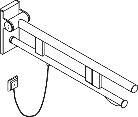 HEWI Stützklappgriff „System 900“