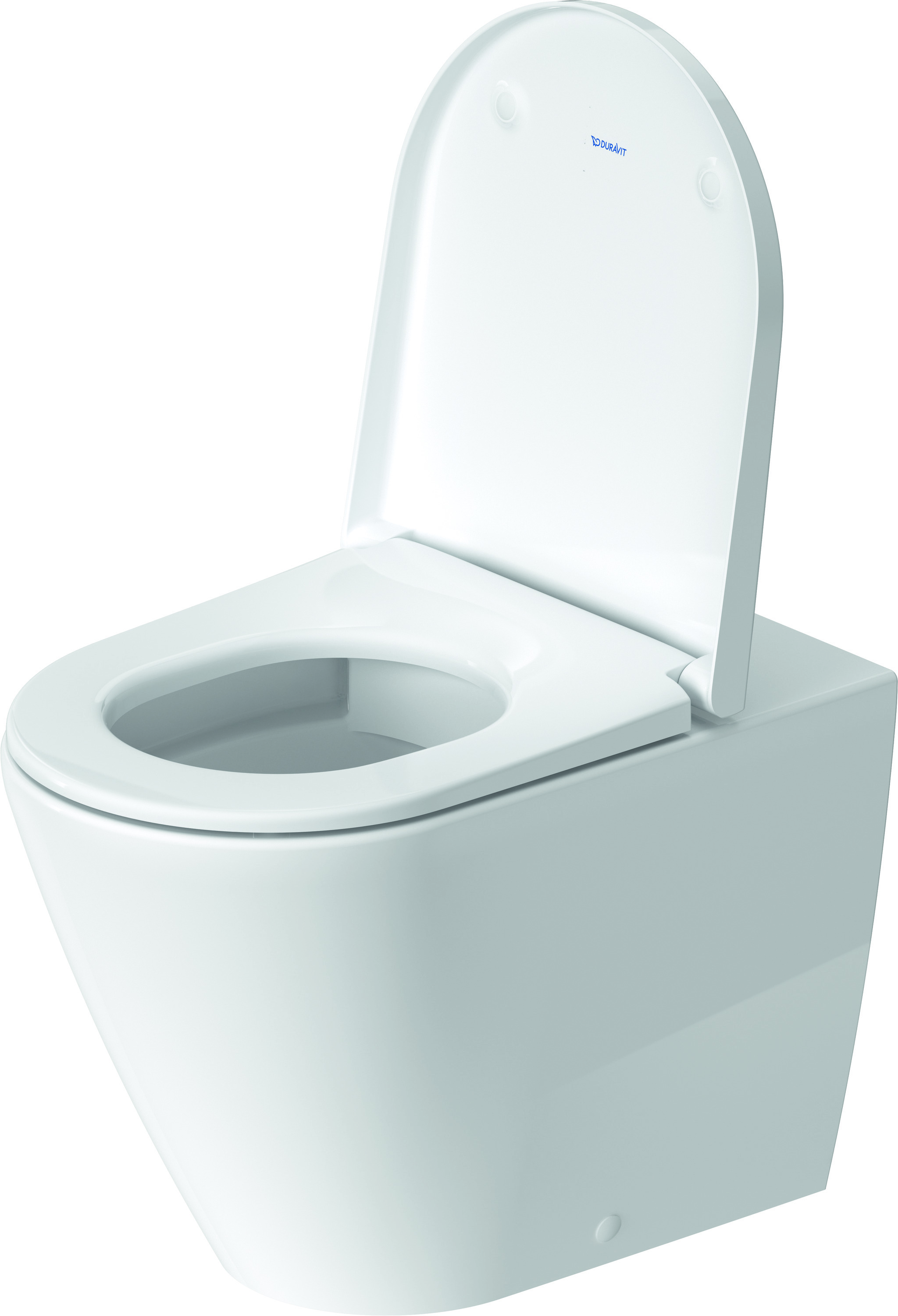 Stand-Tiefspül-WC back to wall „D-Neo“ 37 × 40 × 58 cm in mit HygieneGlaze