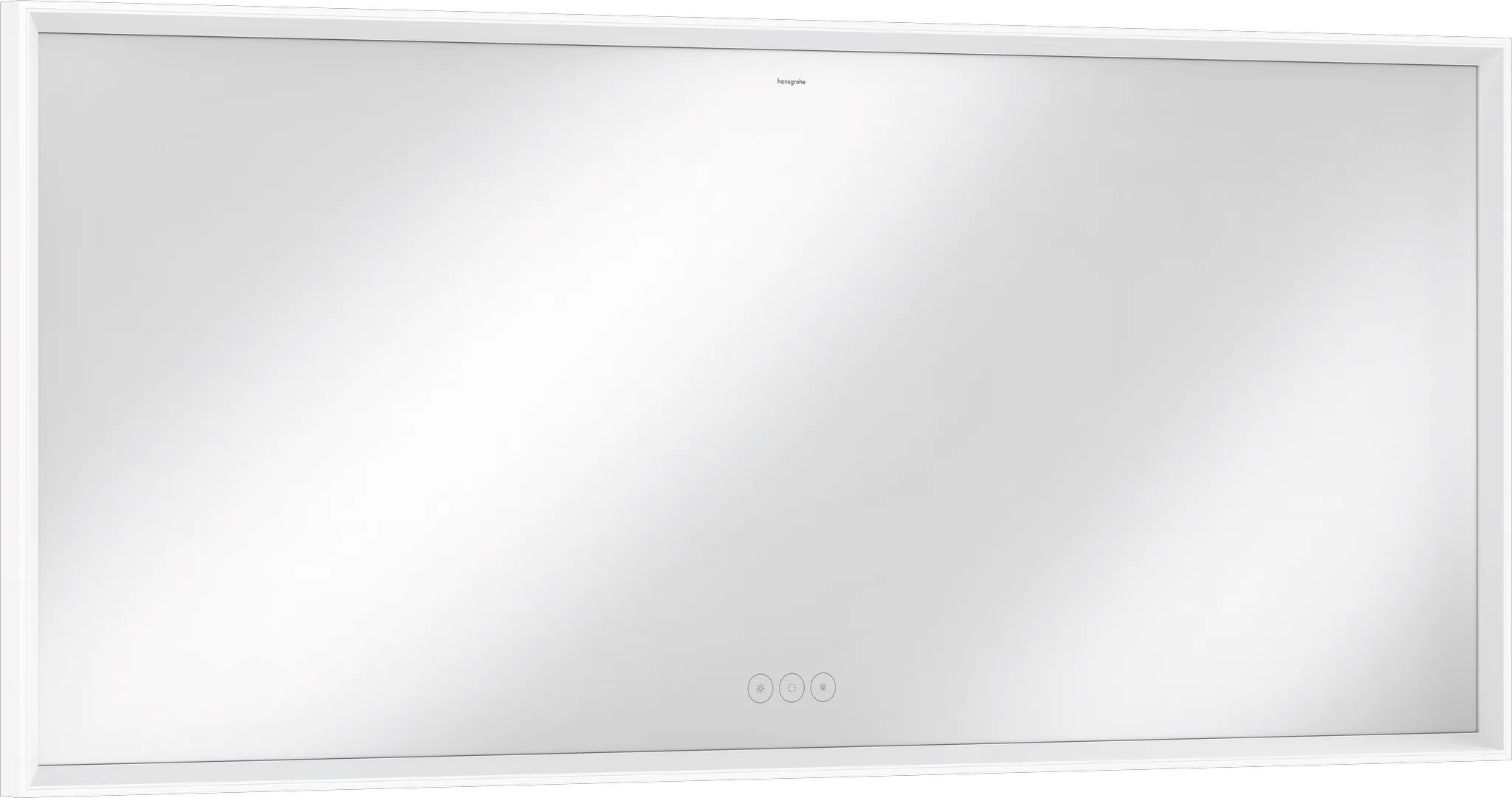 Hansgrohe Xarita E Spiegel mit LED-Beleuchtung, 1600x700x50 mm, Mattweiß