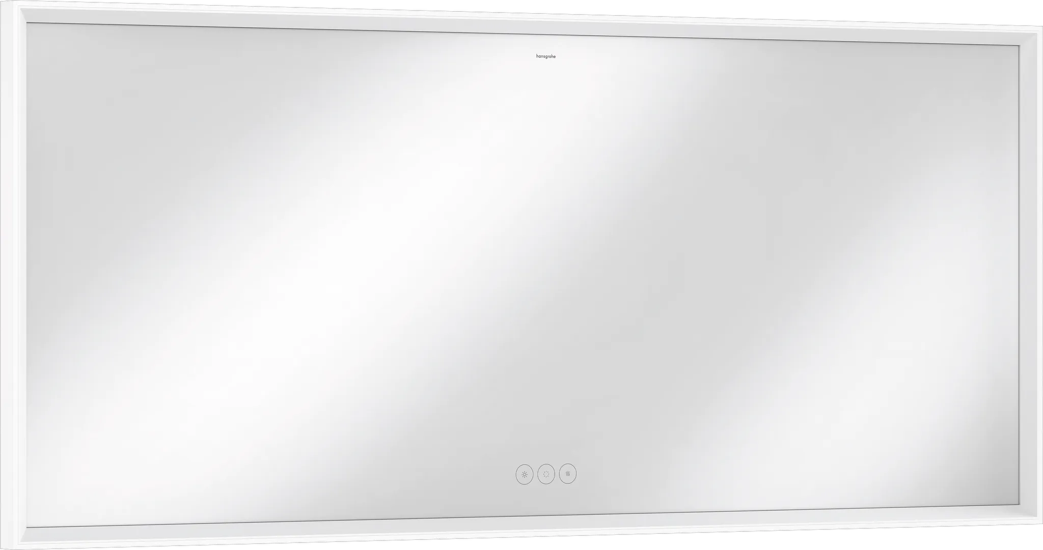 Hansgrohe Xarita E Spiegel mit LED-Beleuchtung, 1600x700x50 mm, Mattweiß Hansgrohe Xarita E Spiegel mit LED-Beleuchtung, 1600x700x50 mm, Mattweiß