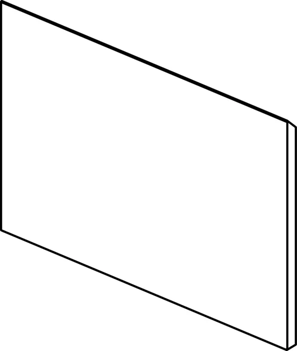Ideal Standard Connect Air Schubladenfront, weiß glänzend und matt, für Waschtischunterschrank 500 mm
