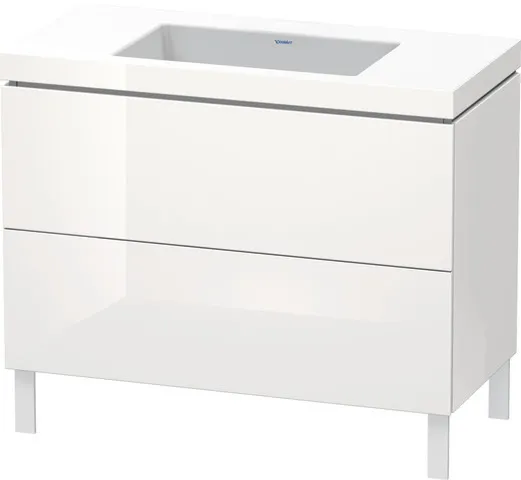 Duravit Set bodenstehend „L-Cube“ 100 × 48 × 69,8 cm