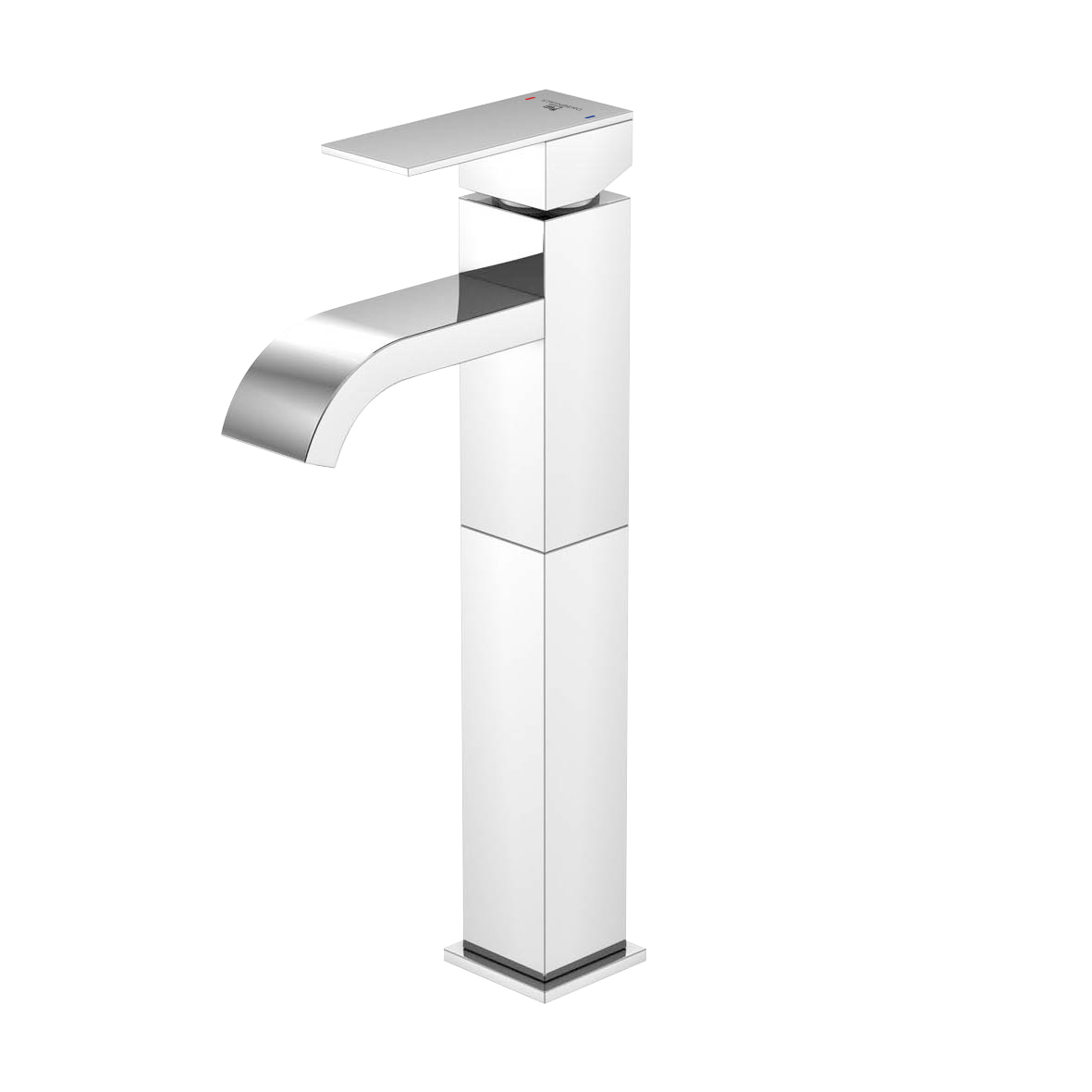Serie 135 Waschtisch-Einhebelmischbatterie, hoher Auslauf, ohne Ablaufgarnitur, Ausladung: 12 cm Serie 135 Waschtisch-Einhebelmischbatterie, hoher Auslauf, ohne Ablaufgarnitur, Ausladung: 12 cm
