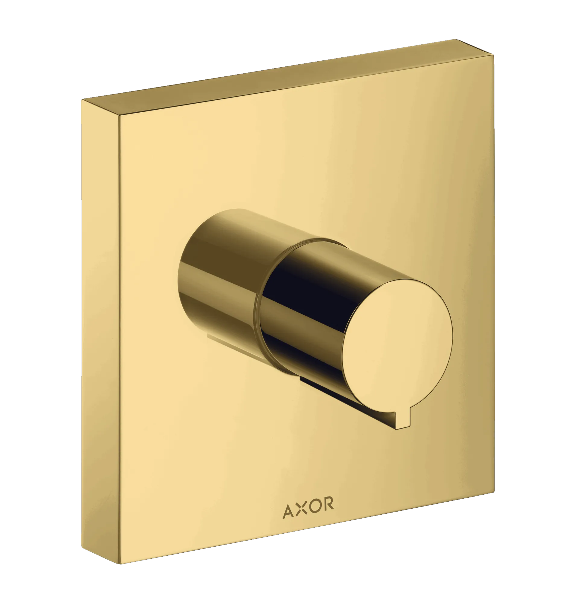 Hansgrohe AXOR ShowerSolutions Absperrventil Unterputz eckig, Polished Gold Optic, DN15/DN20 Hansgrohe AXOR ShowerSolutions Absperrventil Unterputz eckig, Polished Gold Optic, DN15/DN20