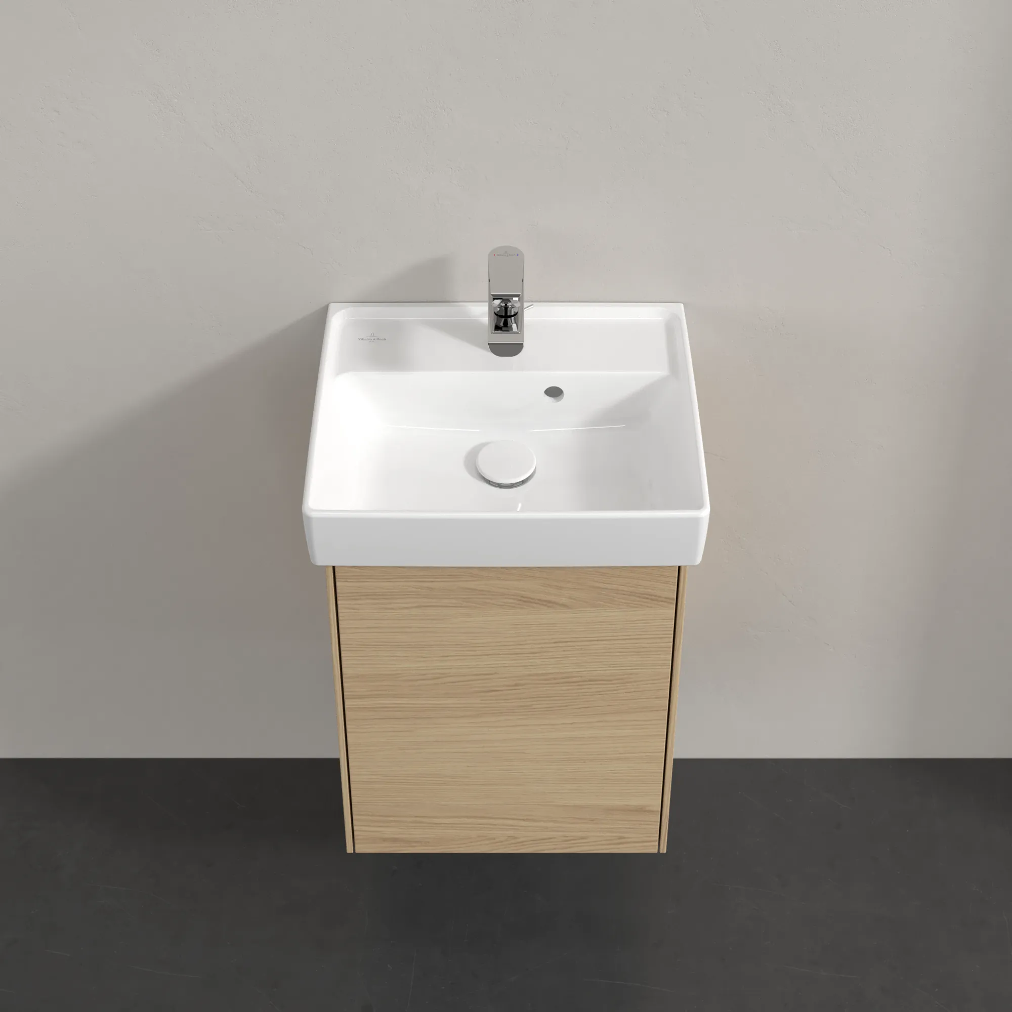 Villeroy & Boch Collaro Waschbeckenunterschrank C00500, 410 x 546 x 344 mm, links