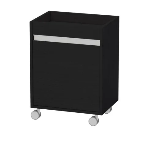 Duravit Rollcontainer „Ketho“ 50 × 67 × 36 cm in Eiche Schwarz