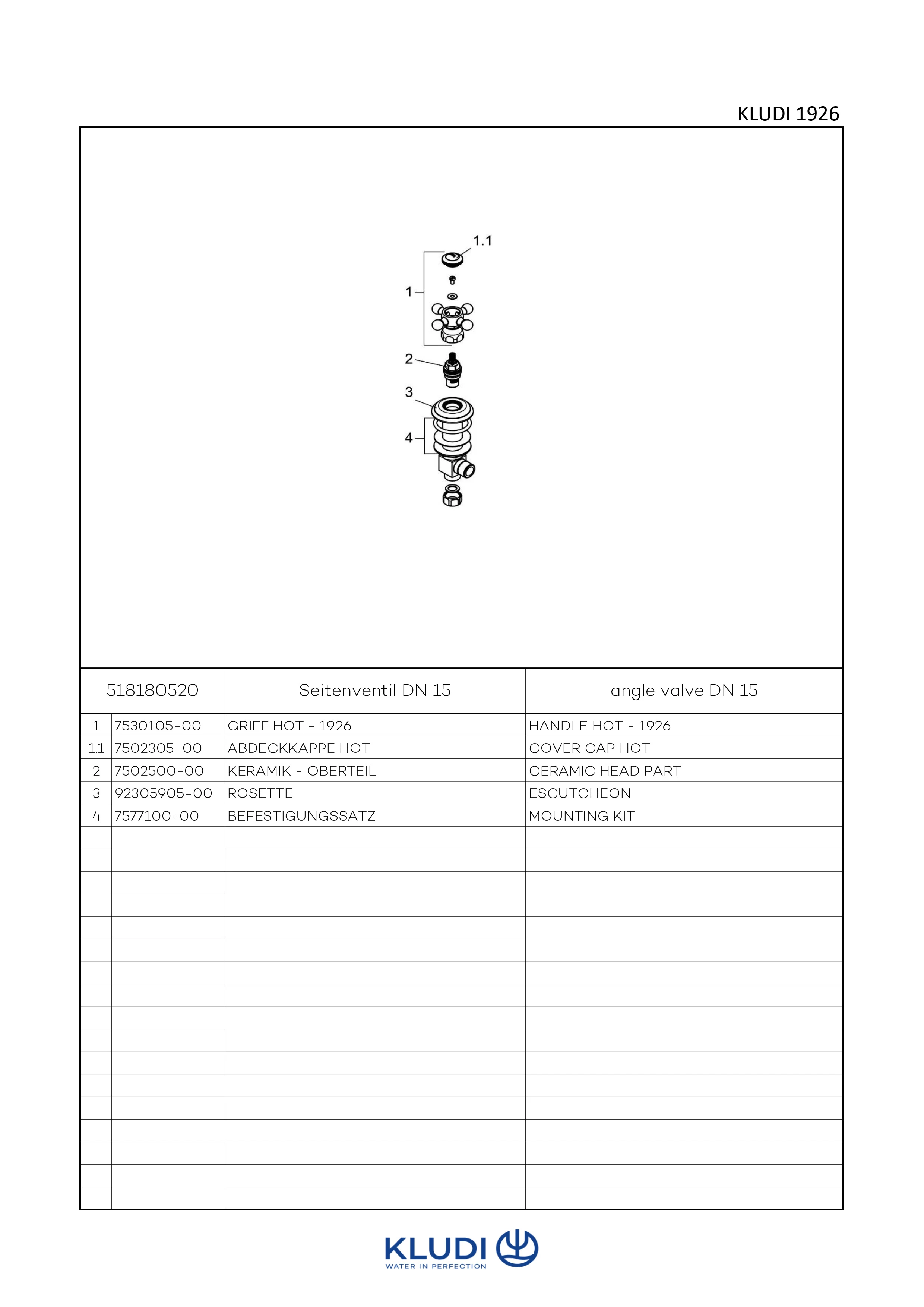 1926 Seitenventil Hot Standmontage chrom 1926 Seitenventil Hot Standmontage chrom