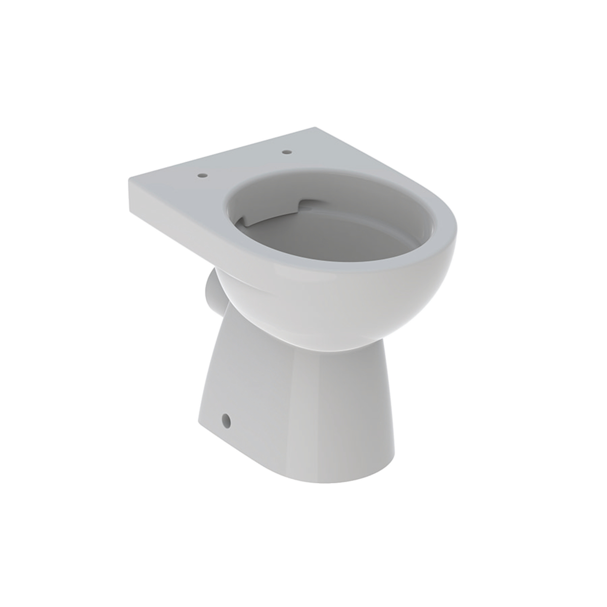 Stand-Tiefspül-WC „Renova“ 35,2 × 40 × 49 cm in manhattan, ohne Spülrand