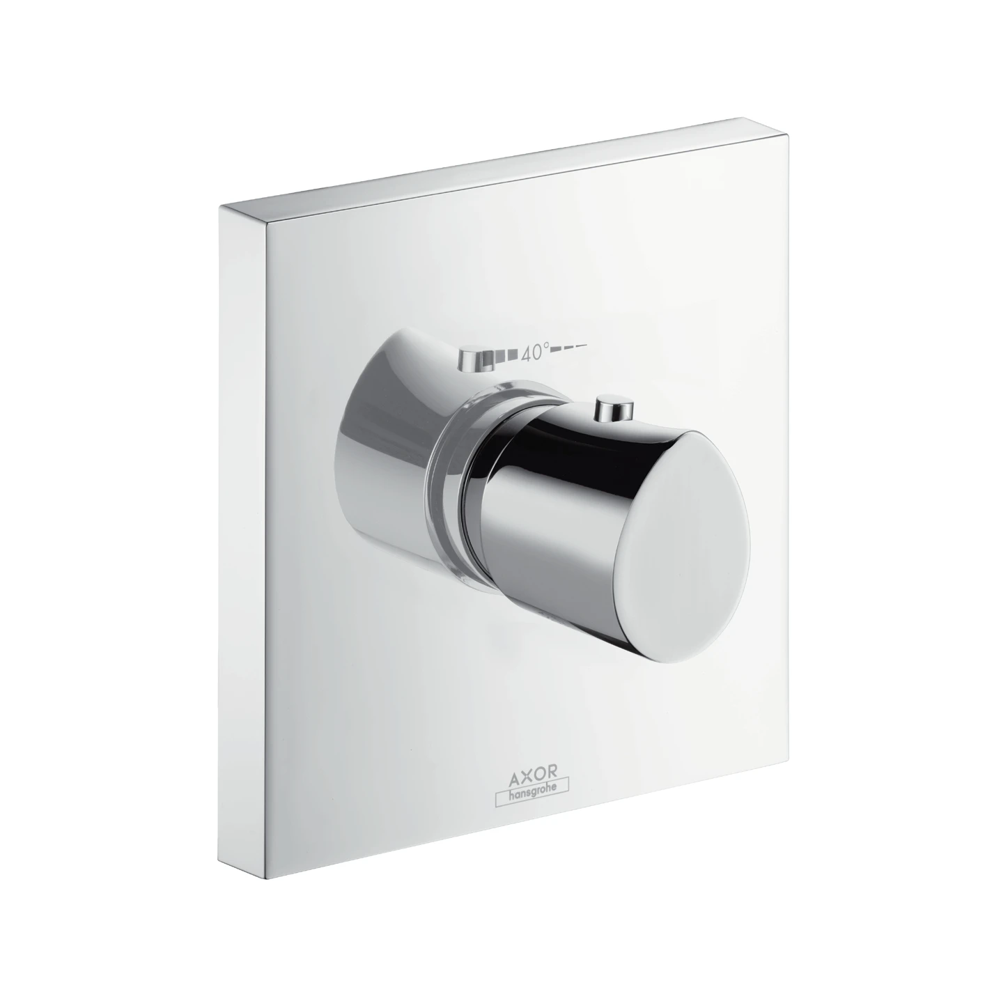 Thermostat Unterputz Axor Starck Organic High Flow Fertigset chrom