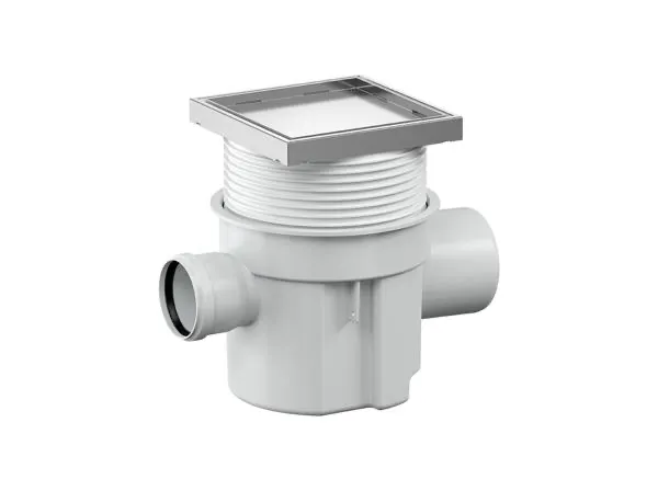 Rückstau-Kellerablauf DallSafe 200/1 Stone, DN 100, 200 x 200 mm Rückstau-Kellerablauf DallSafe 200/1 Stone, DN 100, 200 x 200 mm