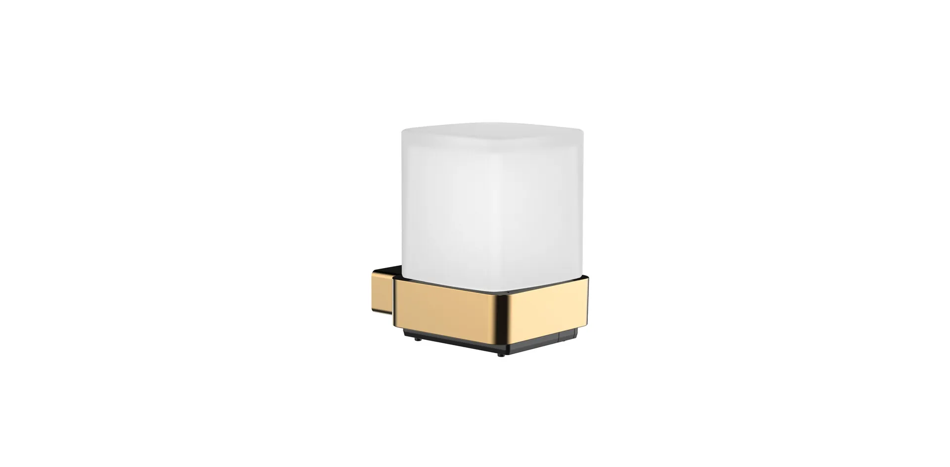 loft SensorseifenspenderGlas satiniert, gold
