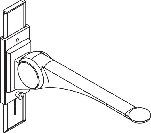 HEWI Stützklappgriff „Serie 802 LifeSystem“