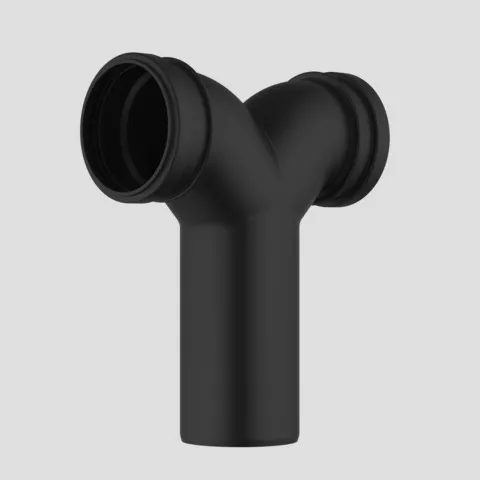 Wand-WC Doppelbogen 90 Grad DN90 / 90 / 90 gerade Wand-WC Doppelbogen 90 Grad DN90 / 90 / 90 gerade