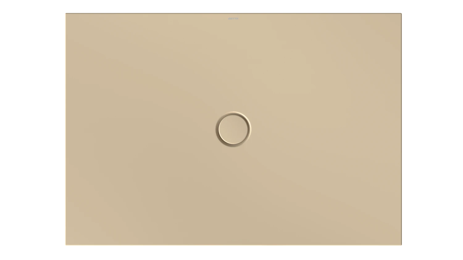 Bette rechteck Duschwanne „BetteFloor“ 1300 × 900 mm ohne Oberflächenbeschichtung, mit BetteGlasur Plus, ohne Wannenträger, in Bahamabeige