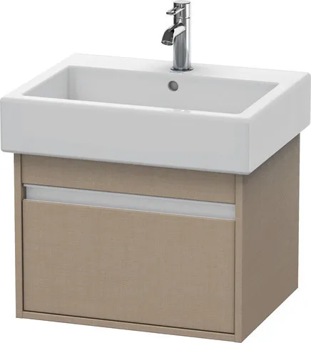 Duravit Waschtischunterschrank wandhängend „Ketho“ 55 × 41 × 44 cm Leinen Duravit Waschtischunterschrank wandhängend „Ketho“ 55 × 41 × 44 cm Leinen