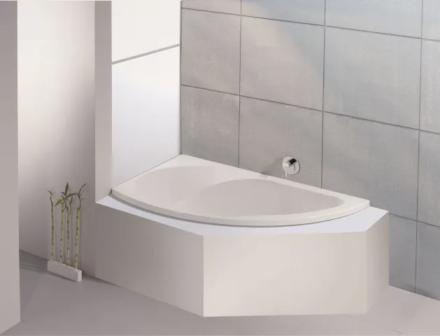 Hoesch Spectra Badewanne Eck 1700x1000 links ohne Schürze, Weiß Hoesch Spectra Badewanne Eck 1700x1000 links ohne Schürze, Weiß