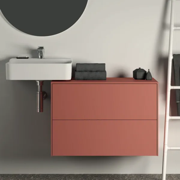 Ideal Standard Waschtischunterschrank Conca, 2 Auszüge, Sunset, 802x505x550 mm