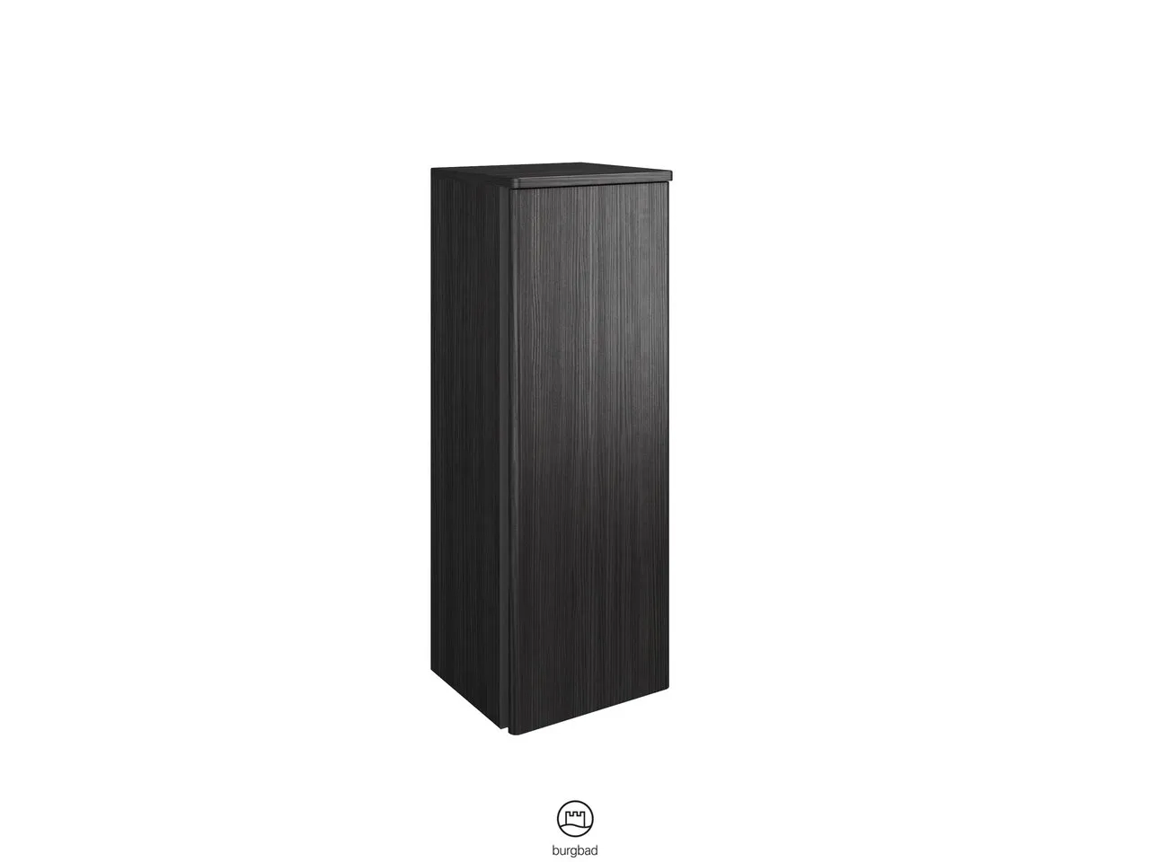 burgbad Hochschrank „Badu“ 392 × 980 × 365 mm in Nussbaum Dekor Samt