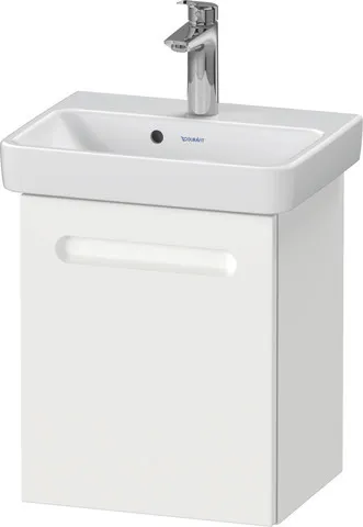 Duravit Waschtischunterschrank wandhängend „No.1“ 39 × 47,8 × 34,6 cm in Beton Matt