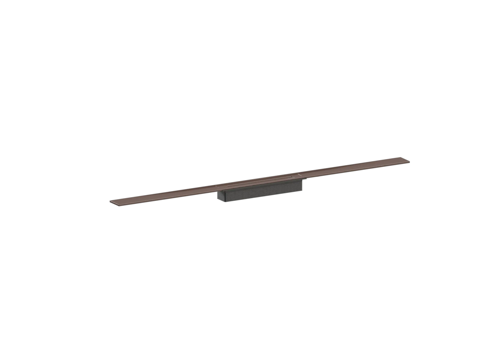 Dallmer Duschrinne CeraFloor Select rotgold matt, 1000 mm, Edelstahl 1.4301, massiv 6 mm, Belastungsklasse K 3 (300 kg)