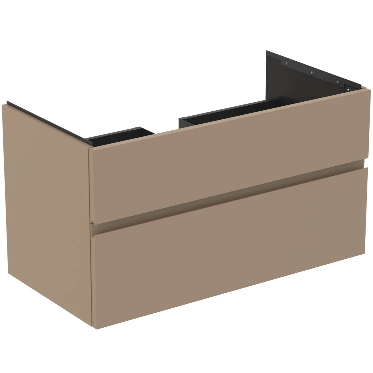 Ideal Standard Waschtischunterschrank „Finesse“ 100 × 55 × 50,5 cm Greige matt