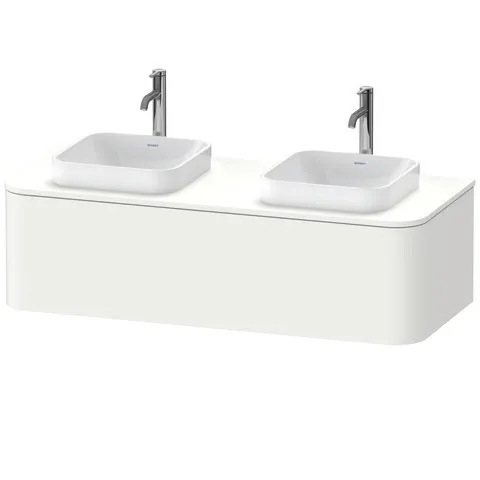 Duravit Waschtischunterschrank wandhängend „Happy D.2 Plus“ 130 × 35,4 × 55 cm