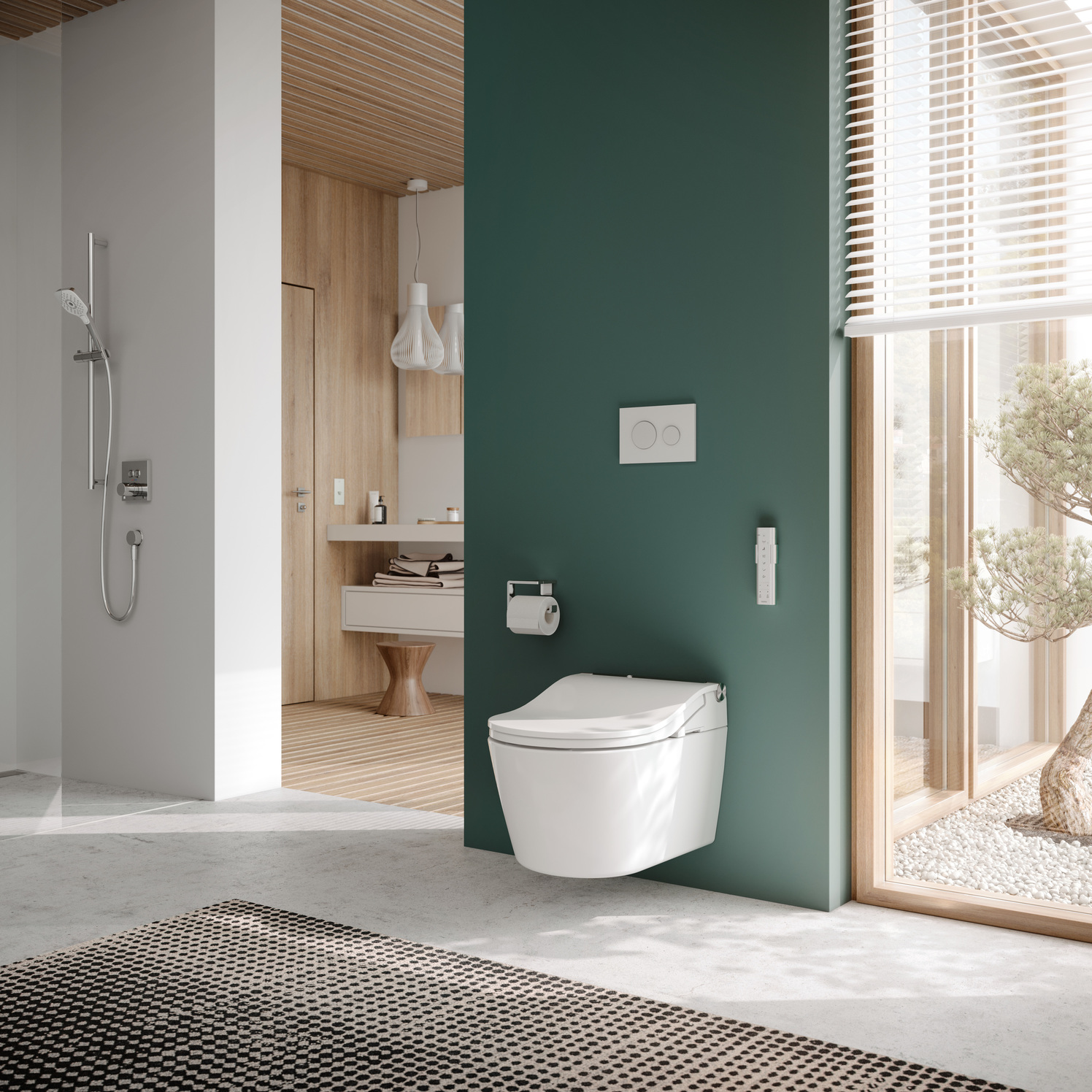 Toto Wand-Tiefspül-WC randlos „RP“ 380 × 335 × 580 mm in weiß Toto Wand-Tiefspül-WC randlos „RP“ 380 × 335 × 580 mm in weiß