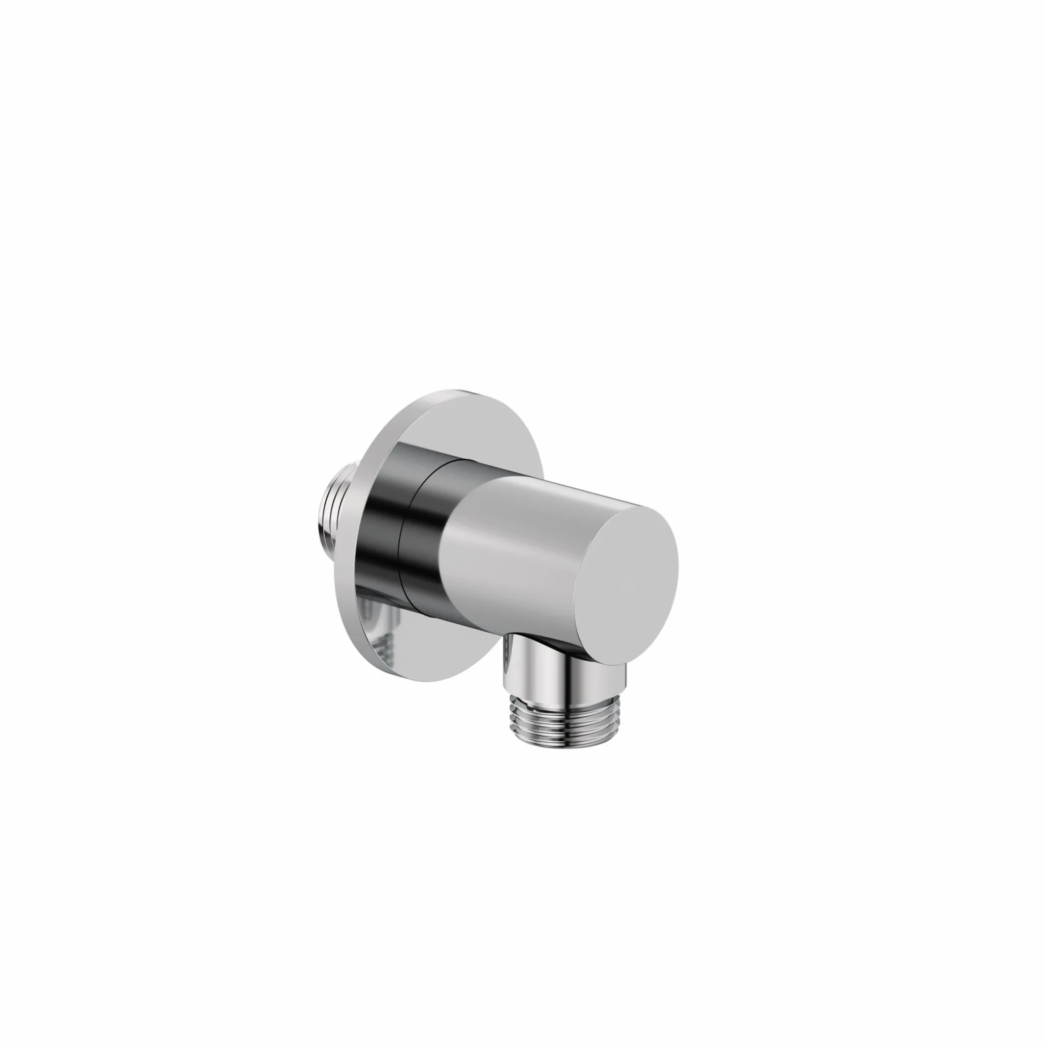 Kludi A-QA Wandanschlussbogen rund Chrom, DN 15, Messing verchromt