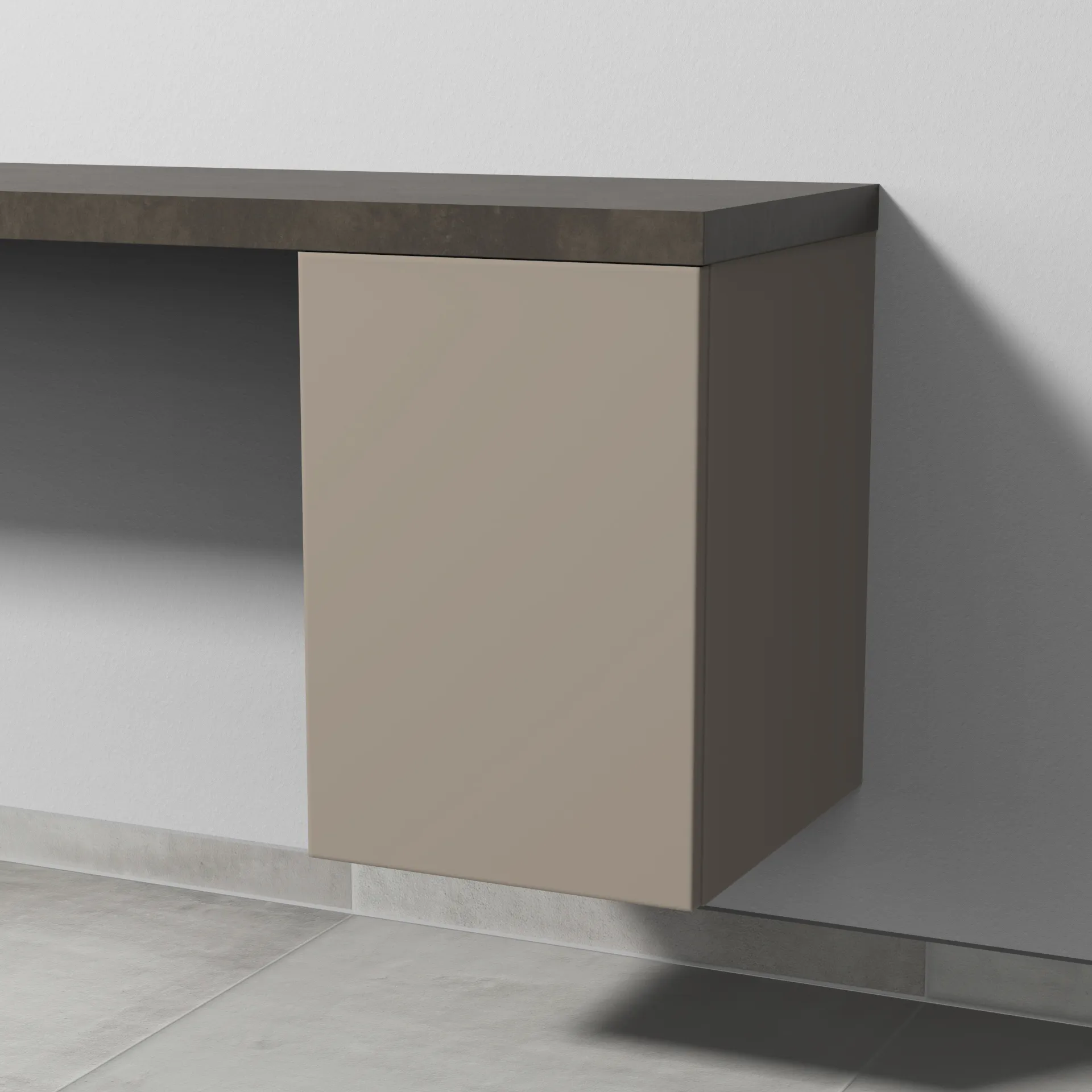 Sanipa Anbauschrank „2morrow“ 350 × 510 × 420 mm in Sandgrau (matt) Sanipa Anbauschrank „2morrow“ 350 × 510 × 420 mm in Sandgrau (matt)