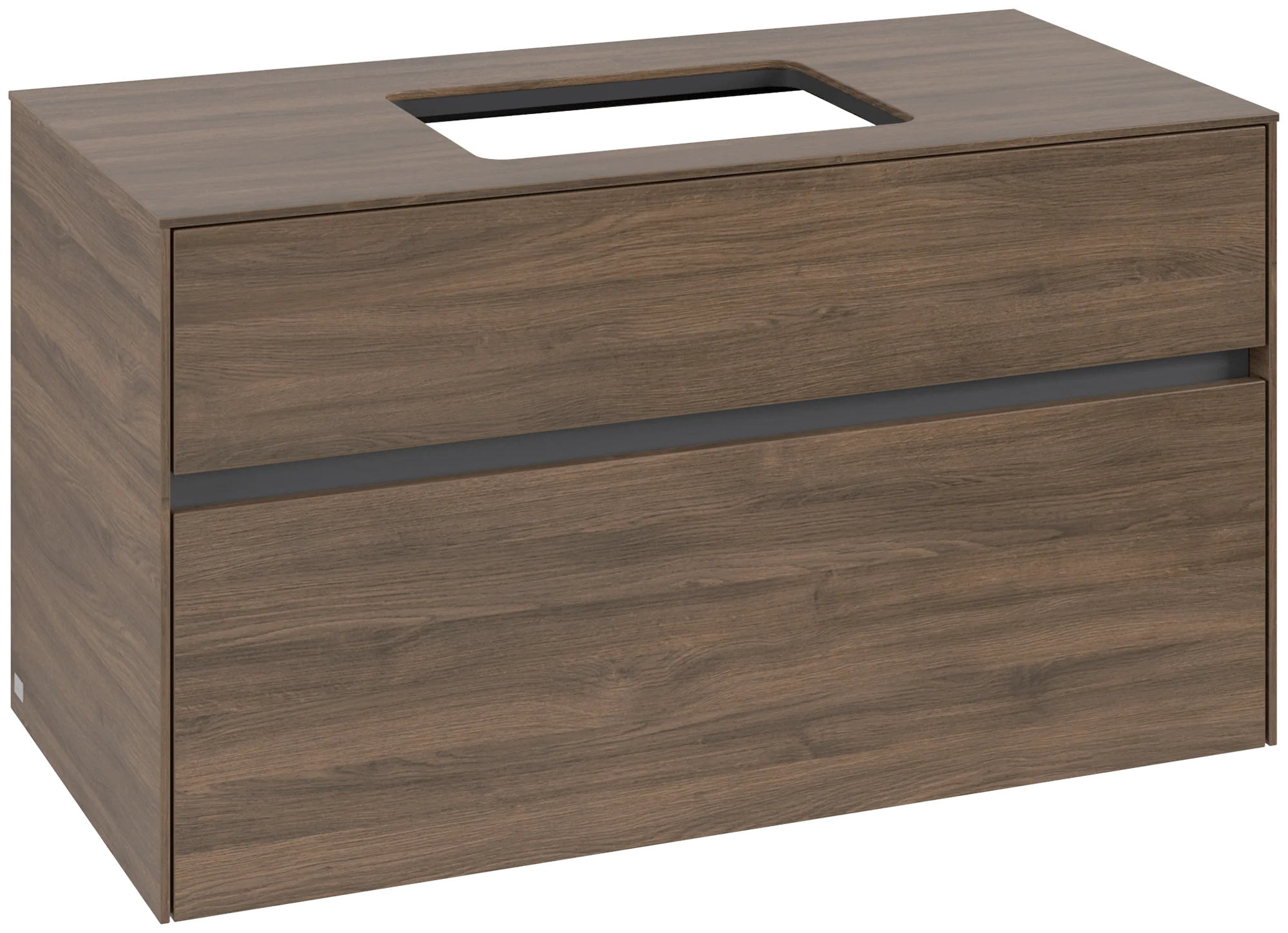 Villeroy & Boch Waschbeckenunterschrank Collaro C10900, Arizona Oak, 1000x548x500 mm, 2 Auszüge mit SoftClosing, mittiges Waschbecken Villeroy & Boch Waschbeckenunterschrank Collaro C10900, Arizona Oak, 1000x548x500 mm, 2 Auszüge mit SoftClosing, mittiges Waschbecken