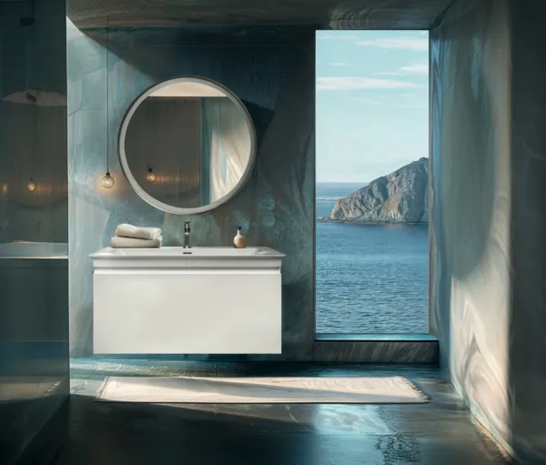 Waschbecken „LaDolceVita“ 86 × 47 × 14,5 cm, Hahnlochposition mittig Waschbecken „LaDolceVita“ 86 × 47 × 14,5 cm, Hahnlochposition mittig