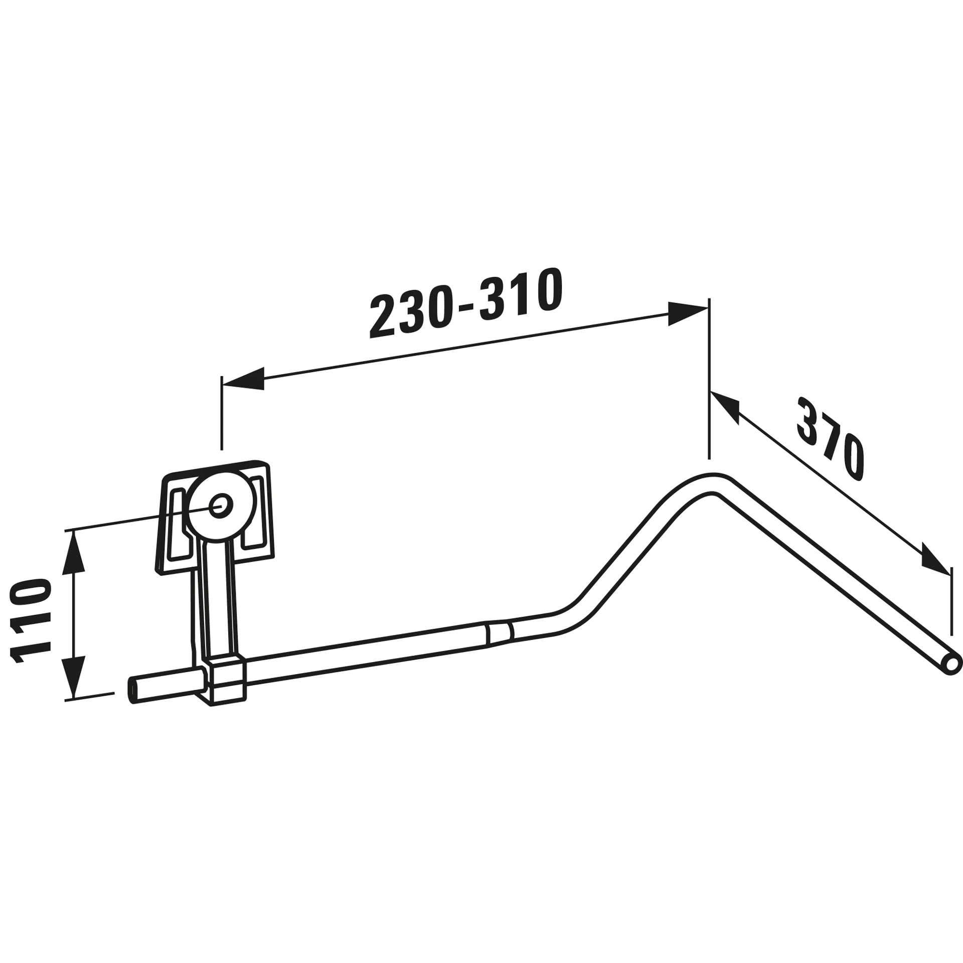 Laufen Handtuchhalter „LANI“ in Edelstahl gebürstet Laufen Handtuchhalter „LANI“ in Edelstahl gebürstet