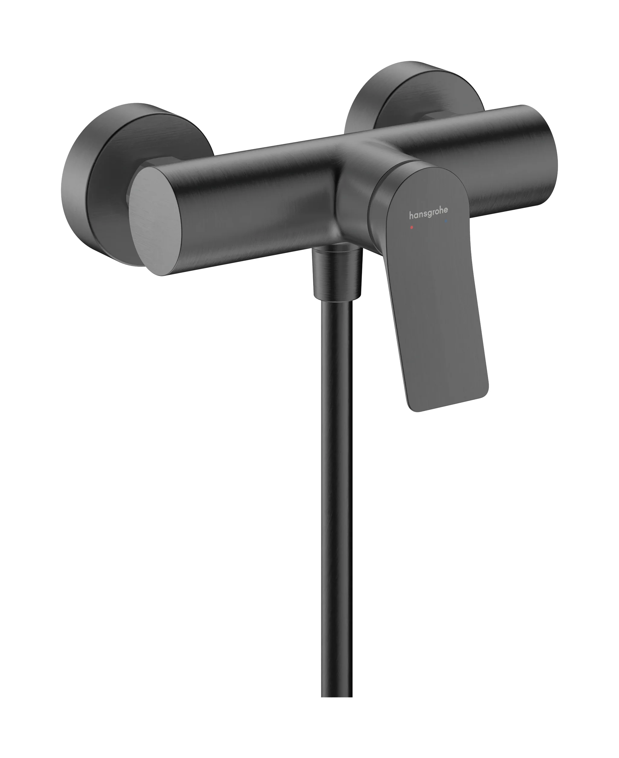 Hansgrohe Vivenis Brausenmischer Aufputz Brushed Black Chrome, Stichmaß 150 ± 12 mm, max. Durchfluss 16,6 l/min, Keramikmischsystem, einstellbare Temperaturbegrenzung Hansgrohe Vivenis Brausenmischer Aufputz Brushed Black Chrome, Stichmaß 150 ± 12 mm, max. Durchfluss 16,6 l/min, Keramikmischsystem, einstellbare Temperaturbegrenzung