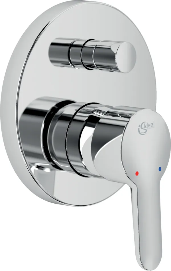 Badearmatur Unterputz ConnectBlue, Bausatz 2, Rosettendurchmesser:163mm, eigensicher nach DIN EN 1717, Chrom Badearmatur Unterputz ConnectBlue, Bausatz 2, Rosettendurchmesser:163mm, eigensicher nach DIN EN 1717, Chrom