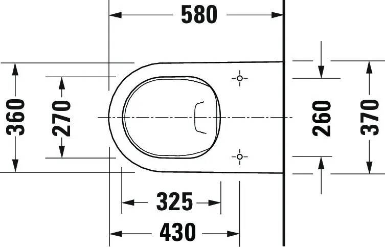 Stand-Tiefspül-WC back to wall „White Tulip“ 37 × 42 × 58 cm, Abgang waagerecht Stand-Tiefspül-WC back to wall „White Tulip“ 37 × 42 × 58 cm, Abgang waagerecht